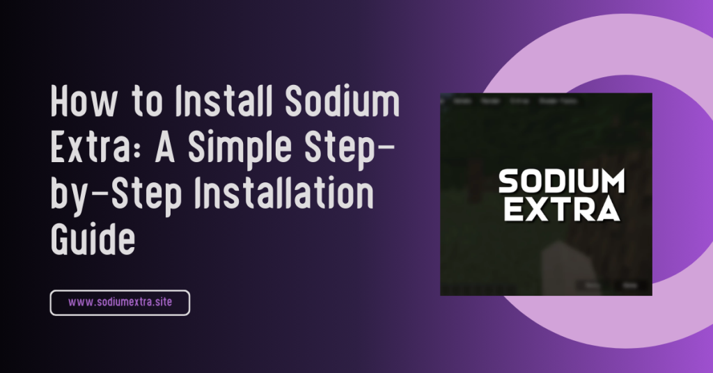 How to Install Sodium Extra