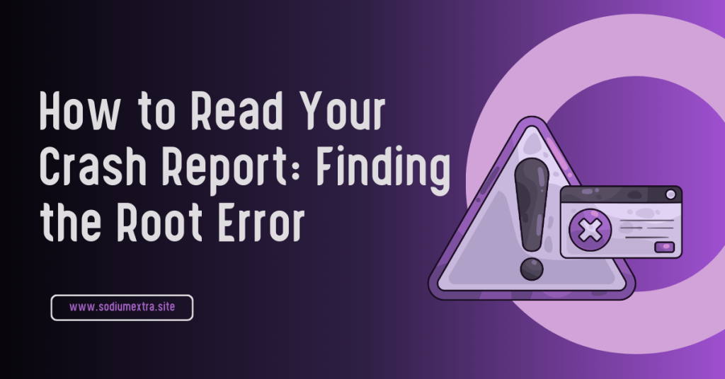 How to Read Your Crash Report