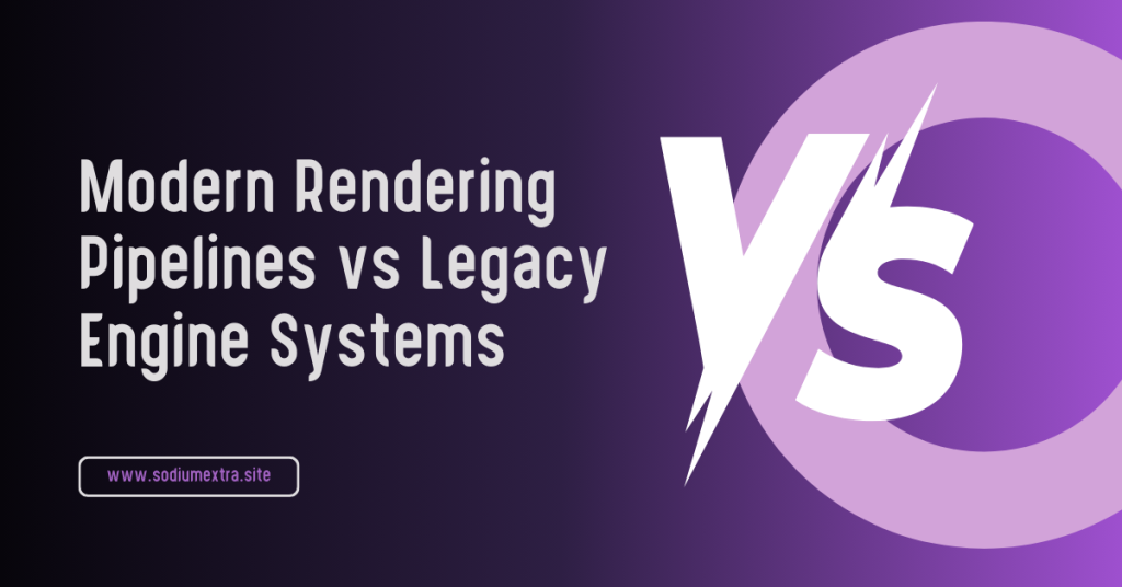 Modern Rendering Pipelines vs Legacy Engine Systems