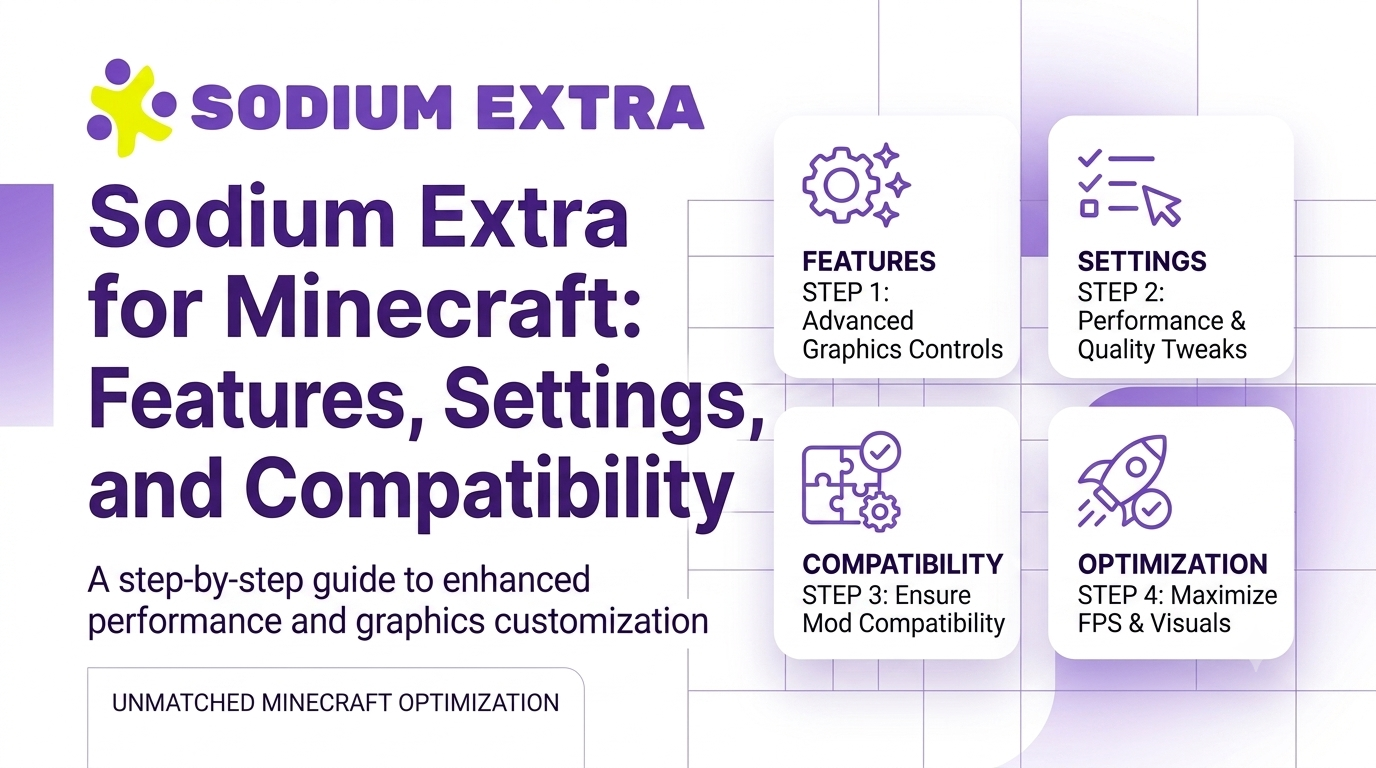 Sodium Extra for Minecraft Features, Settings, and Compatibility